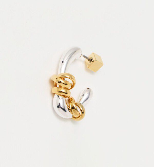 BEAUTY&YOUTH UNITED ARROWS「＜LAPUIS＞Flow coil ピアス」|ピアス|