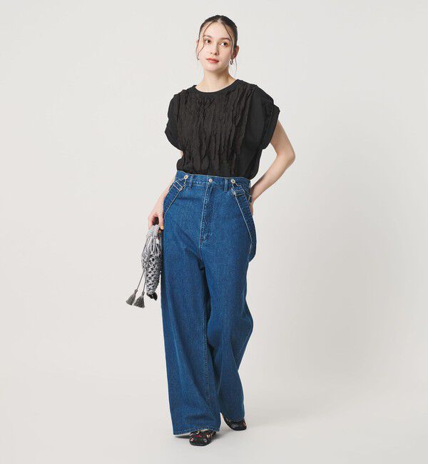 BEAUTY&YOUTH UNITED ARROWS「【WEB限定】＜dahl&rsquo;ia＞リメイク ショートスリーブ Tシャツ」|Tシャツ・カットソー|