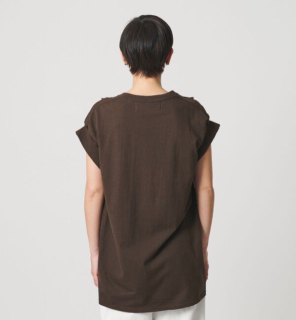 BEAUTY&YOUTH UNITED ARROWS「【WEB限定】＜dahl&rsquo;ia＞リメイク ショートスリーブ Tシャツ」|Tシャツ・カットソー|