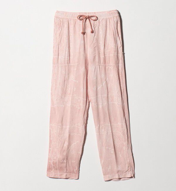 BEAUTY&YOUTH UNITED ARROWS「＜INNAT＞RAKUGAKI BANDANA イージーパンツ」|その他|PINK