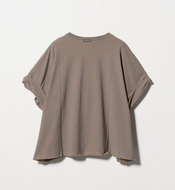 BEAUTY&YOUTH UNITED ARROWS「＜Americana＞ロールアップ クロップド Tシャツ」|Tシャツ・カットソー|