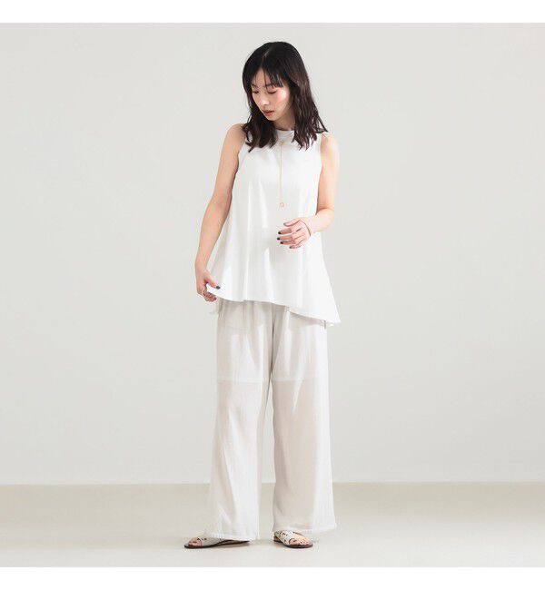 Demi-Luxe BEAMS 「COG THE BIGSMOKE / HIBA バックフレアートップス」|Tシャツ・カットソー|