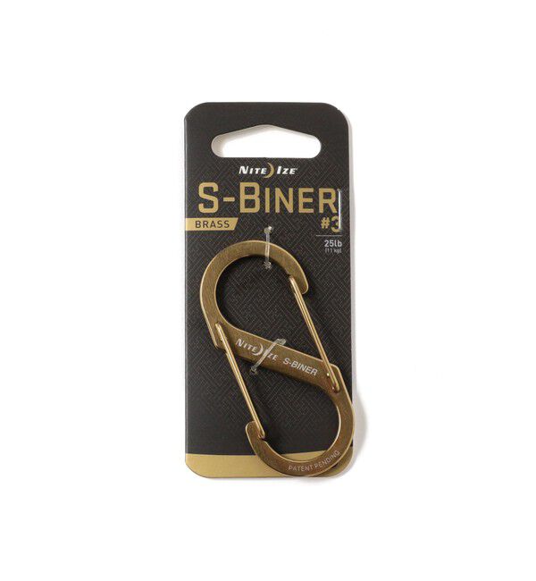 bPr BEAMS「NITE IZE / S-BINER BRASS」|キーケース|