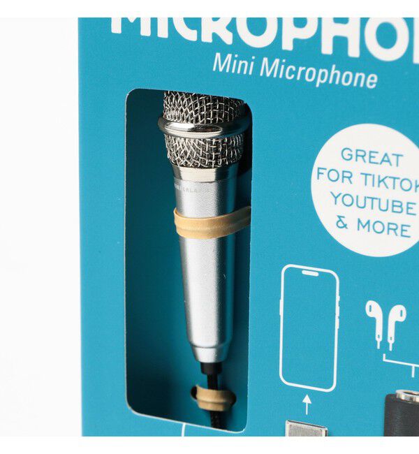 bPr BEAMS「KIKKERLAND / Plug & Play Microphone」|モバイルケース|