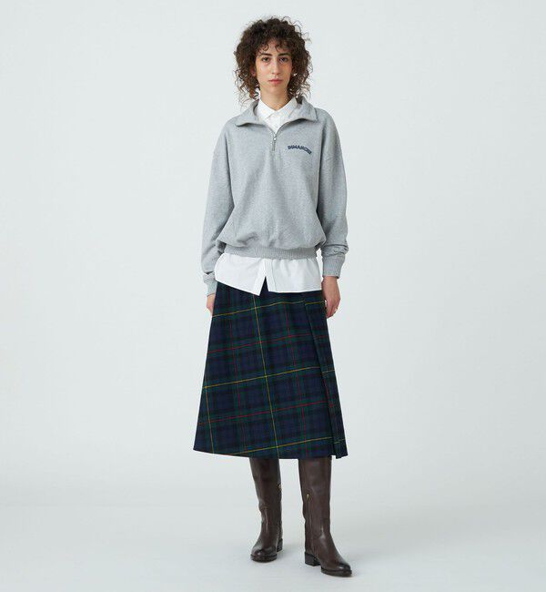 TOMORROWLAND BUYING WEAR「【別注】Les Petits Basics コットン ジッププルオーバー」|Tシャツ・カットソー|