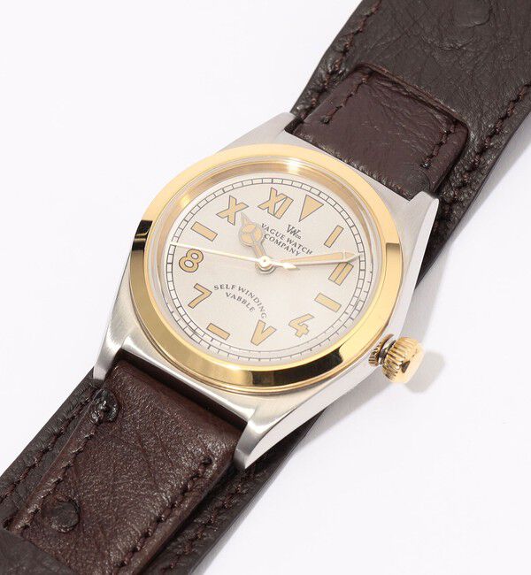 TOMORROWLAND GOODS「【別注】VAGUE WATCH Vabble Combi オーストリッチベルト オートマチックウォッチ」|腕時計|