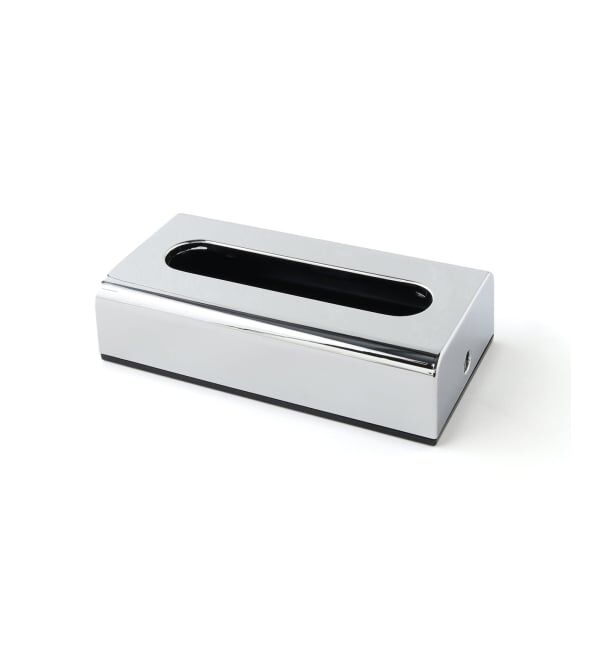 journal standard Furniture「【GEDY/ゲティ】 TISSUE BOX CHROME ティッシュケース」|ステーショナリー|