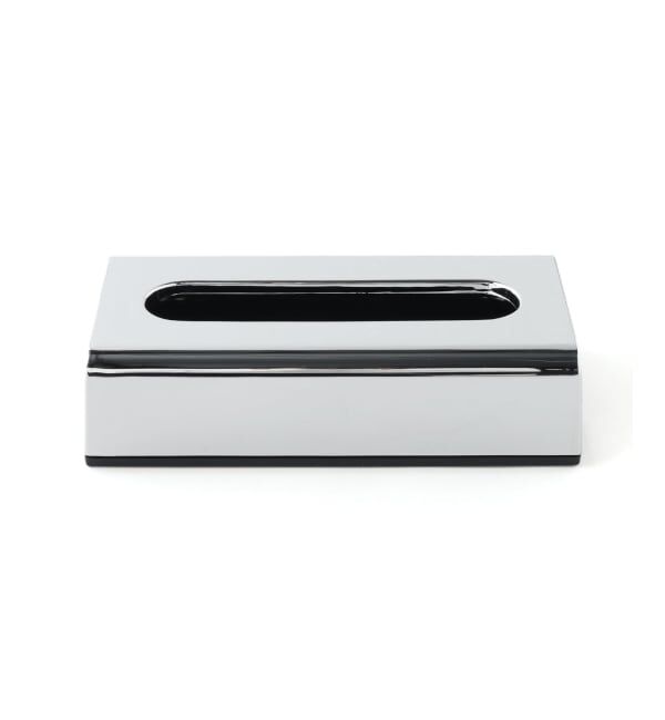 journal standard Furniture「【GEDY/ゲティ】 TISSUE BOX CHROME ティッシュケース」|ステーショナリー|