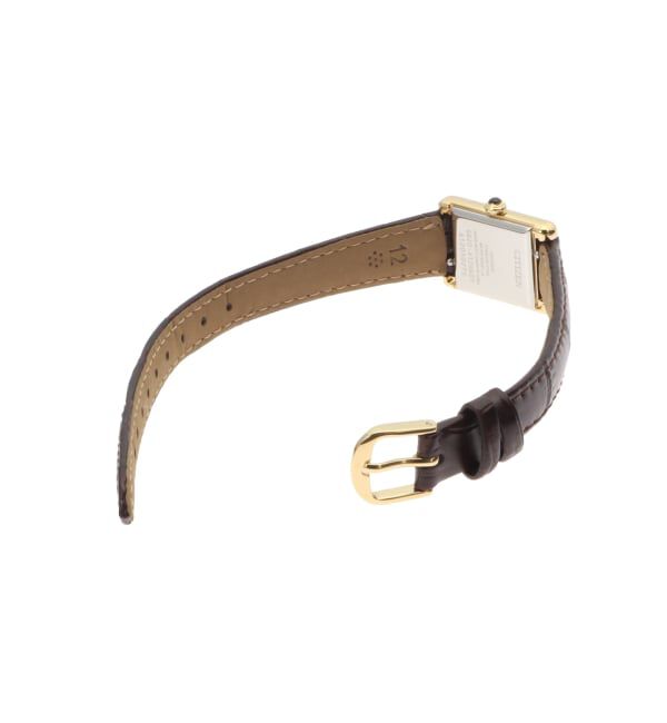 HIROB「CITIZEN Kii Classic Square EG2797-13A Yellow gold」|腕時計|