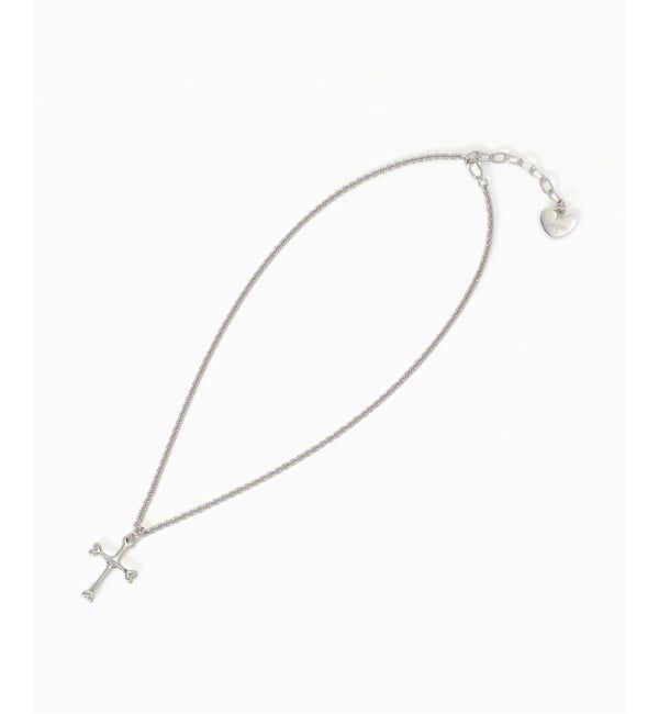 DISCOVERED / ディスカバード BONE CROSS NECKLACE（JOINT WORKS
