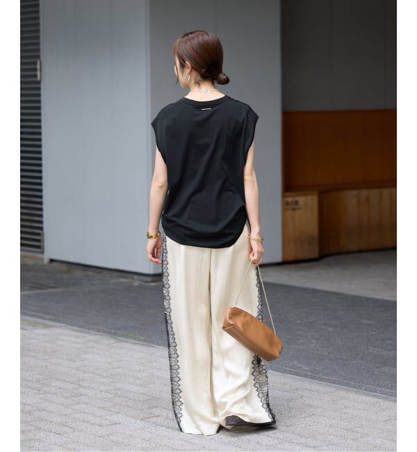 VERMEIL par iena「ディオラマ クルーネック フレンチ Tシャツ」|Tシャツ・カットソー|