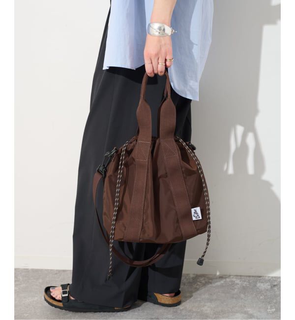 SLOBE IENA「《追加》DRIFTER/ドリフター HANDLE BUCKET TOTE」|ショルダー・メッセンジャー|