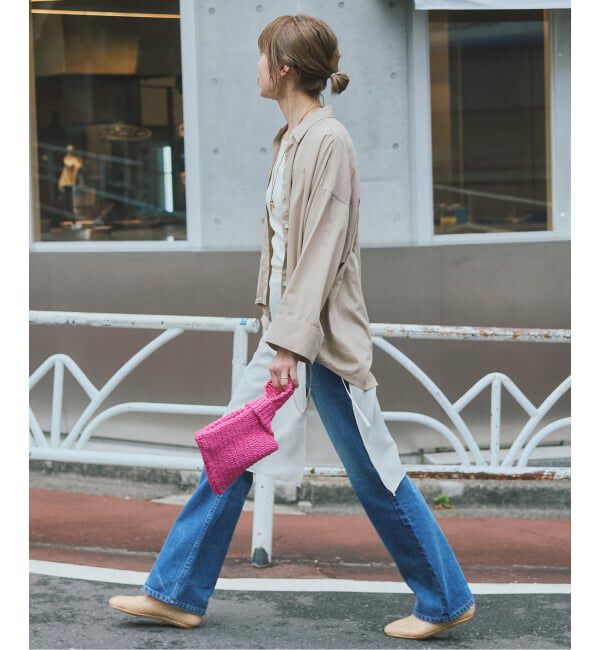 SLOBE IENA「《別注カラーあり》MOHI/モヒ メッシュフラットシューズ 3-2533- PVC」|パンプス|