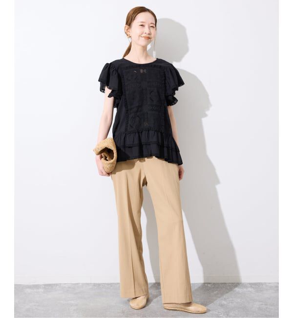 SLOBE IENA「《別注カラーあり》MOHI/モヒ メッシュフラットシューズ 3-2533- PVC」|パンプス|