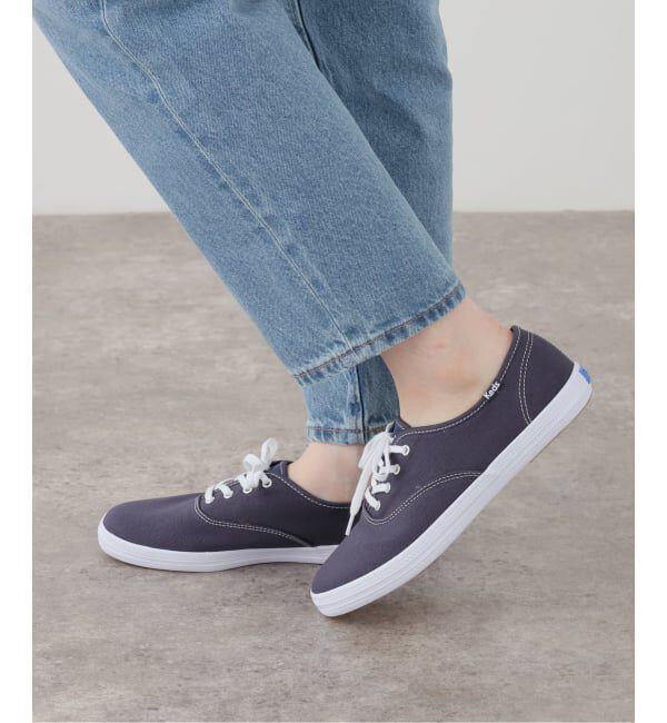 SLOBE IENA「Keds./ケッズ CHAMPION CANVAS WF」|スニーカー|