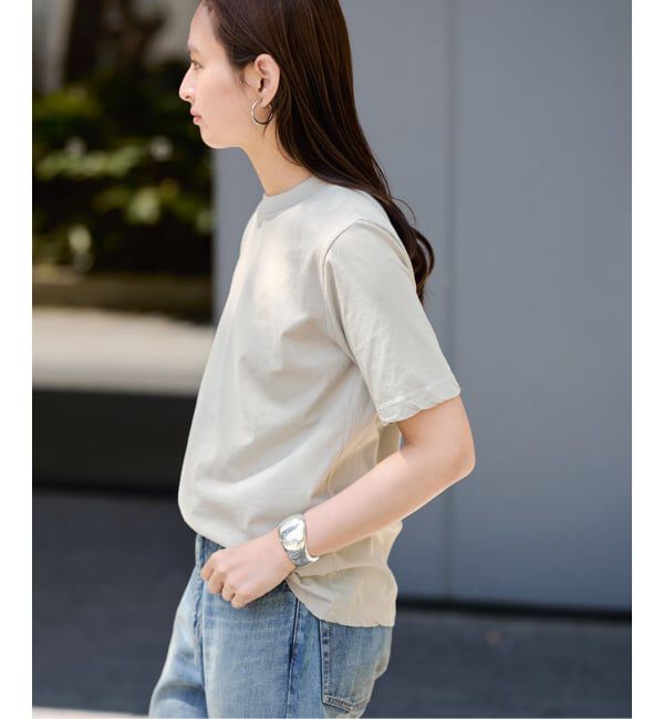 FRAMeWORK「≪追加≫ATON/エイトン FRESCA SINGLE JERSEY STANDARD Tシャツ」|Tシャツ・カットソー|