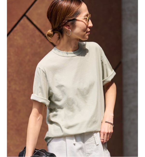 FRAMeWORK「≪追加≫ATON/エイトン FRESCA SINGLE JERSEY STANDARD Tシャツ」|Tシャツ・カットソー|