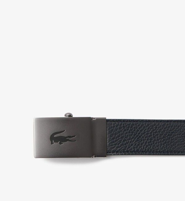 LACOSTE「ガチャベルバックルリバーシブルレザーベルト」|ベルト|