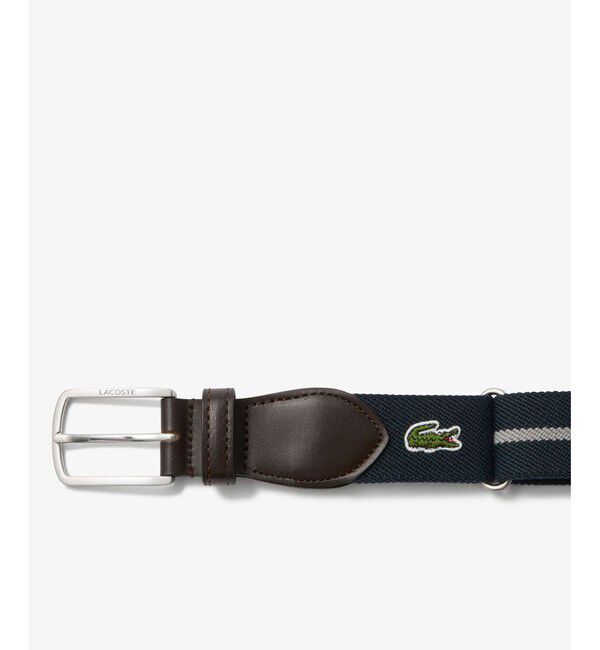 LACOSTE「クラシックボーダーテープベルト」|ベルト|