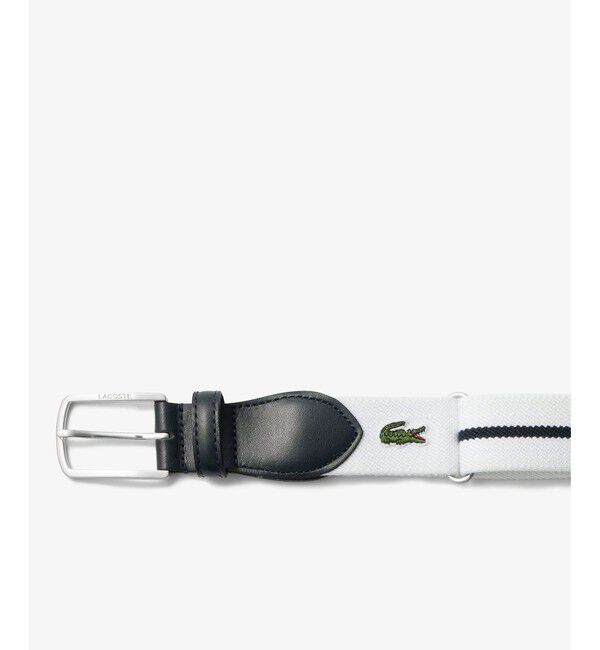 LACOSTE「クラシックボーダーテープベルト」|ベルト|