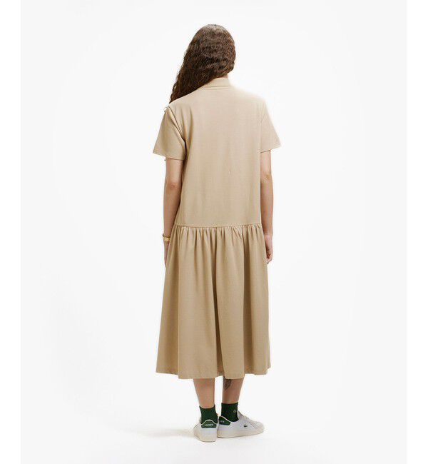 LACOSTE「ローウエストポロドレス マキシ丈ワンピース」|ワンピース|