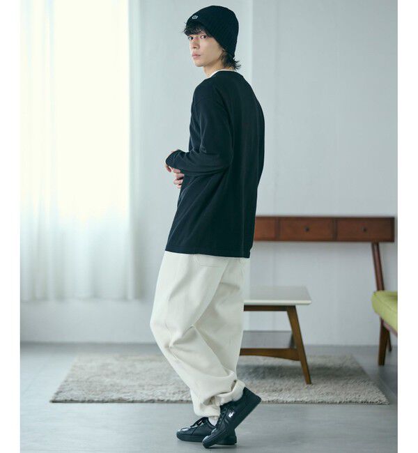 LACOSTE「サスティナブルニットTシャツ」|Tシャツ・カットソー|