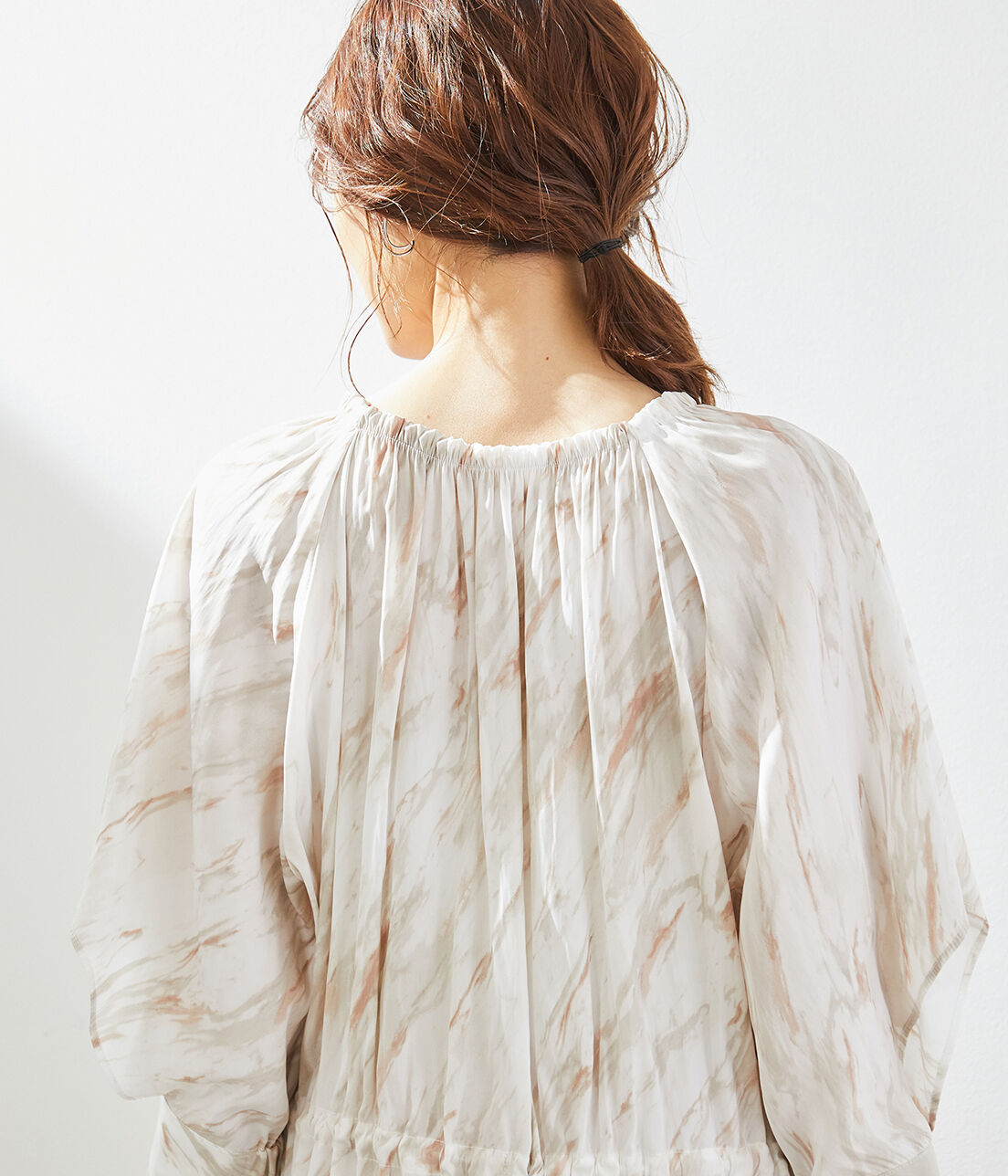 Rope&rsquo;Picnic「【一部店舗限定】【Mon E&rsquo;toile/モンエトワール】ストーンプリントギャザーDRESS」|ドレス|