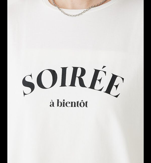 abahouse mavie「【新色ブラック入荷】ワイドロゴTシャツ」|Tシャツ・カットソー|