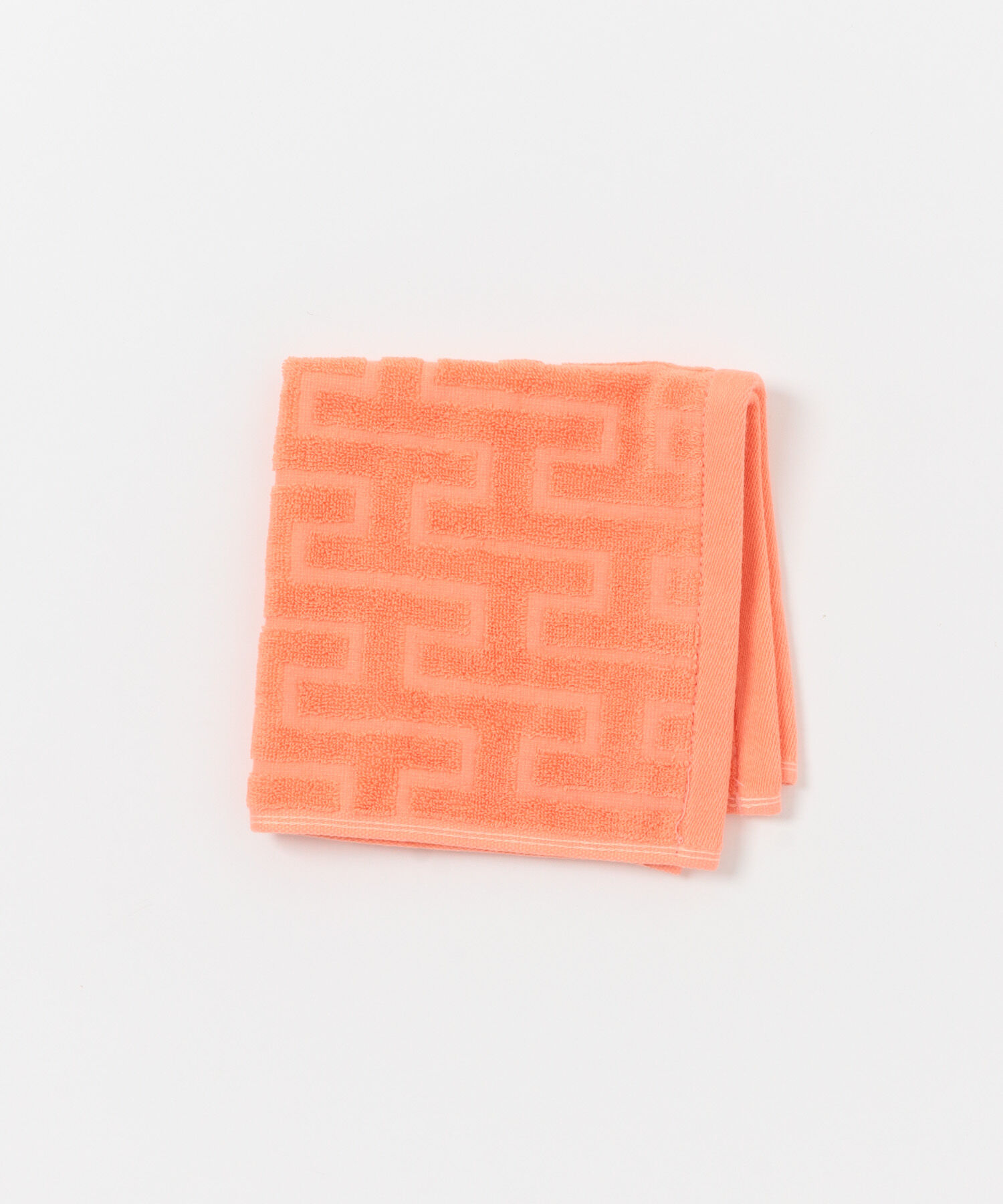 SMELLY「TETO　SUPIMA COTTON HANDTOWEL」|ハンカチ|オレンジ系その他