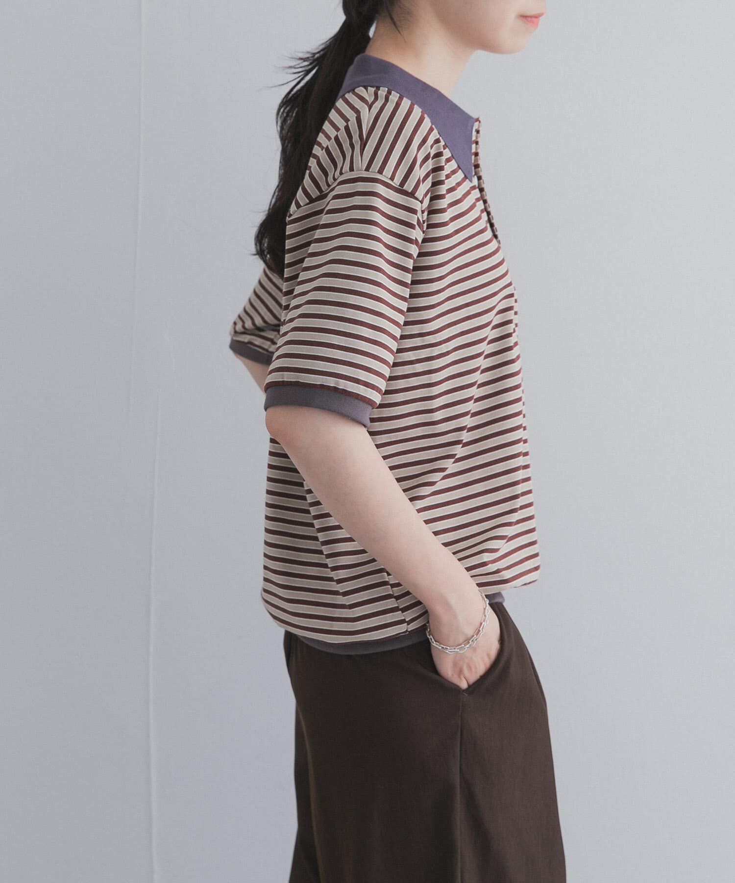URBAN RESEARCH DOORS「『別注』STAR&STRIPE&times;DOORS　MULTI POLO」|ポロシャツ|