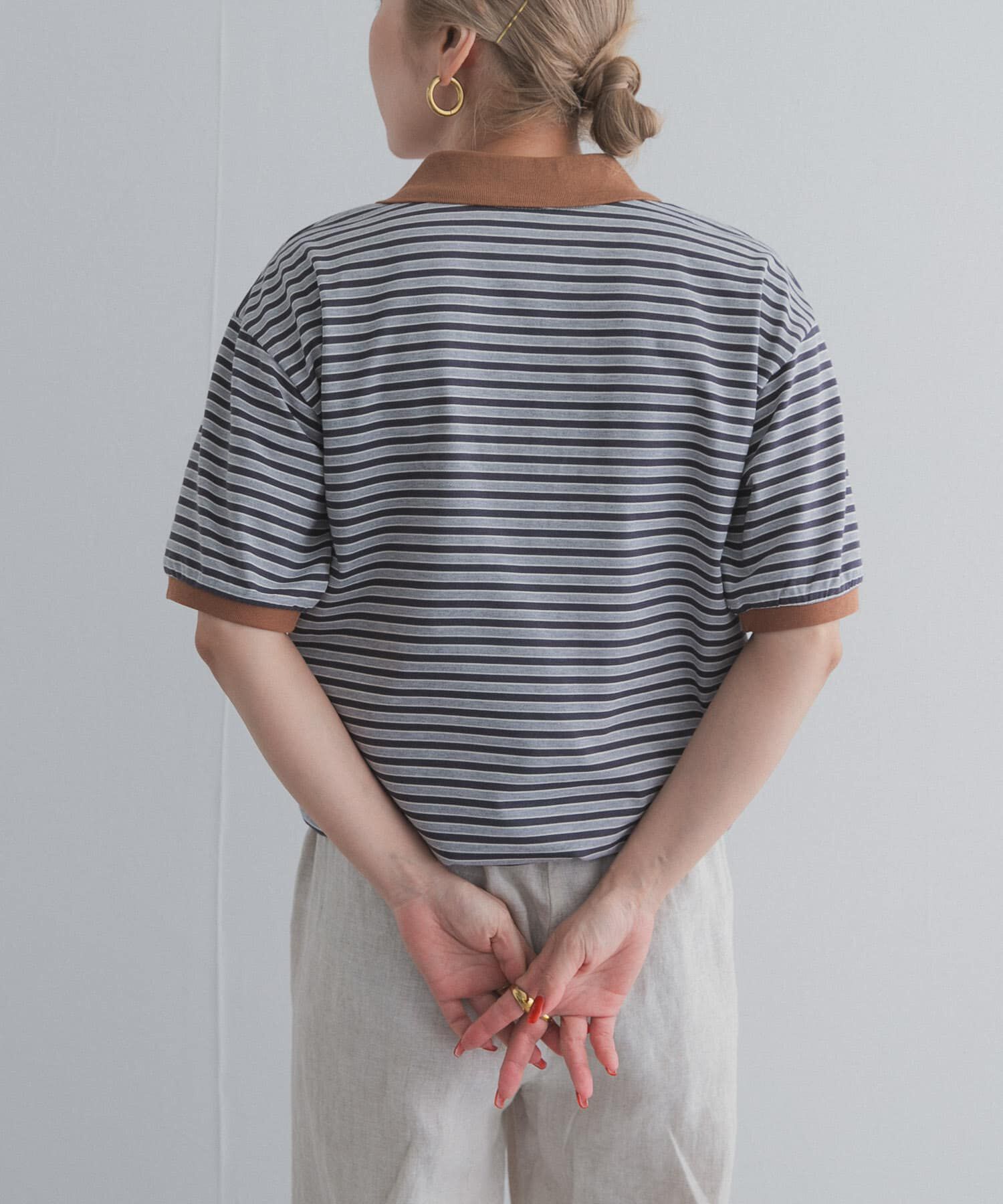 URBAN RESEARCH DOORS「『別注』STAR&STRIPE&times;DOORS　MULTI POLO」|ポロシャツ|