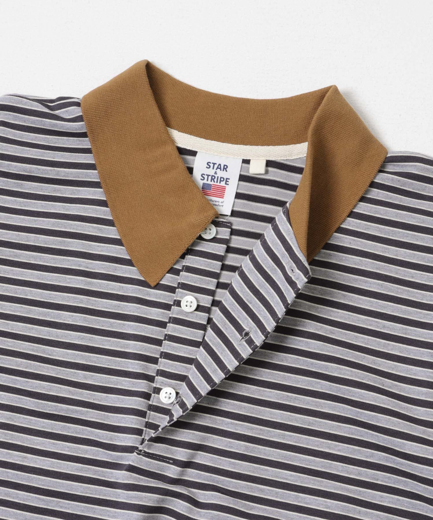 URBAN RESEARCH DOORS「『別注』STAR&STRIPE&times;DOORS　MULTI POLO」|ポロシャツ|