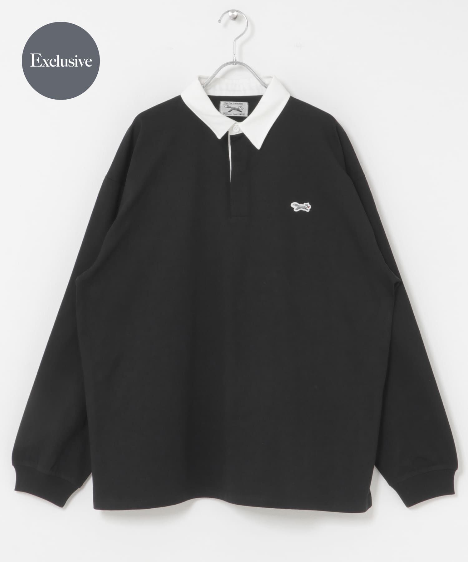 URBAN RESEARCH DOORS「『別注』PENNEYS&times;DOORS　THE FOX ラガーシャツ」|Tシャツ・カットソー|チャコールグレー