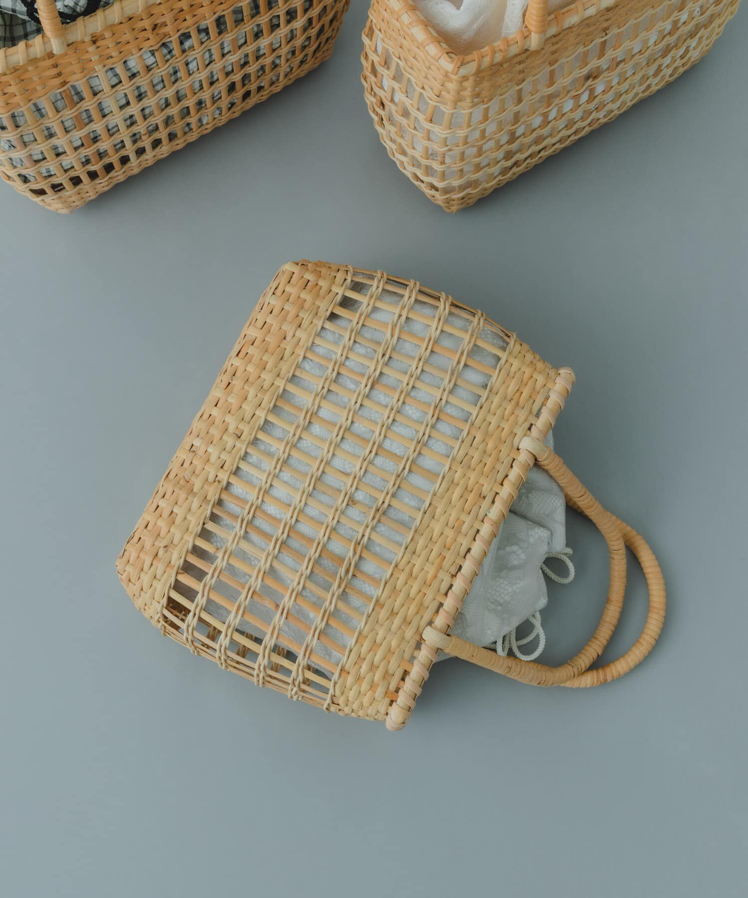 SENSE OF PLACE by URBAN RESEARCH「『WEB/一部店舗限定』ストローカゴバッグ」|かごバッグ|