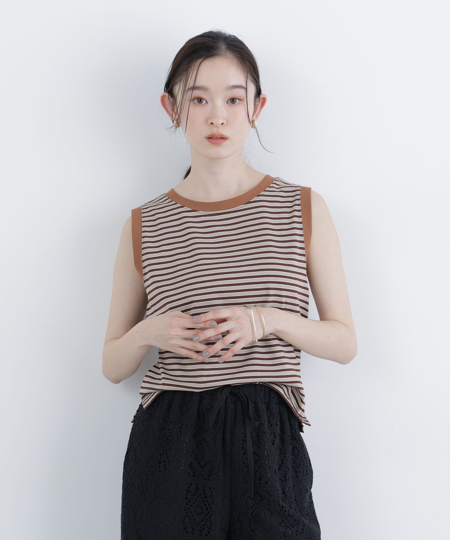  「〈N.〉ボーダーカットソー」|Tシャツ・カットソー|