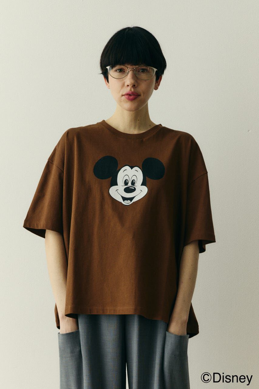 HeRIN.CYE「Box Tee / Mickey」|Tシャツ・カットソー|BRN