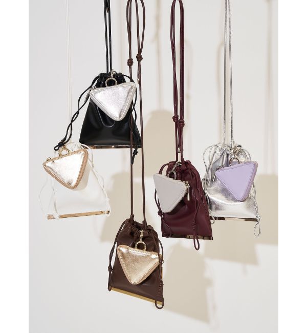 ELENDEEK「MULTI SHOULDER BAG」|ショルダー・メッセンジャー|シルバー