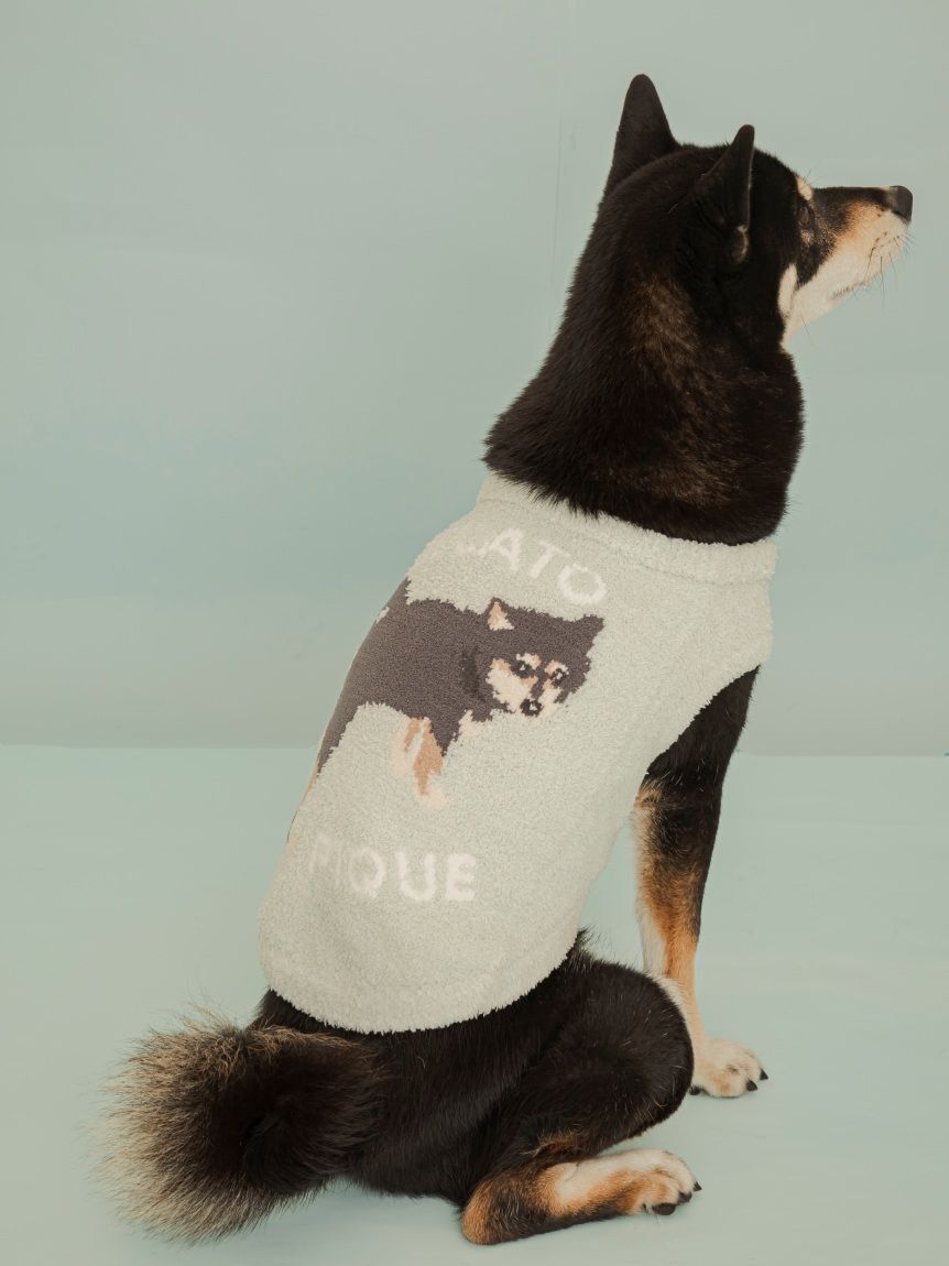  GELATO PIQUE CAT&DOG「【CAT&DOG】柴犬ジャガードプルオーバー」|その他|