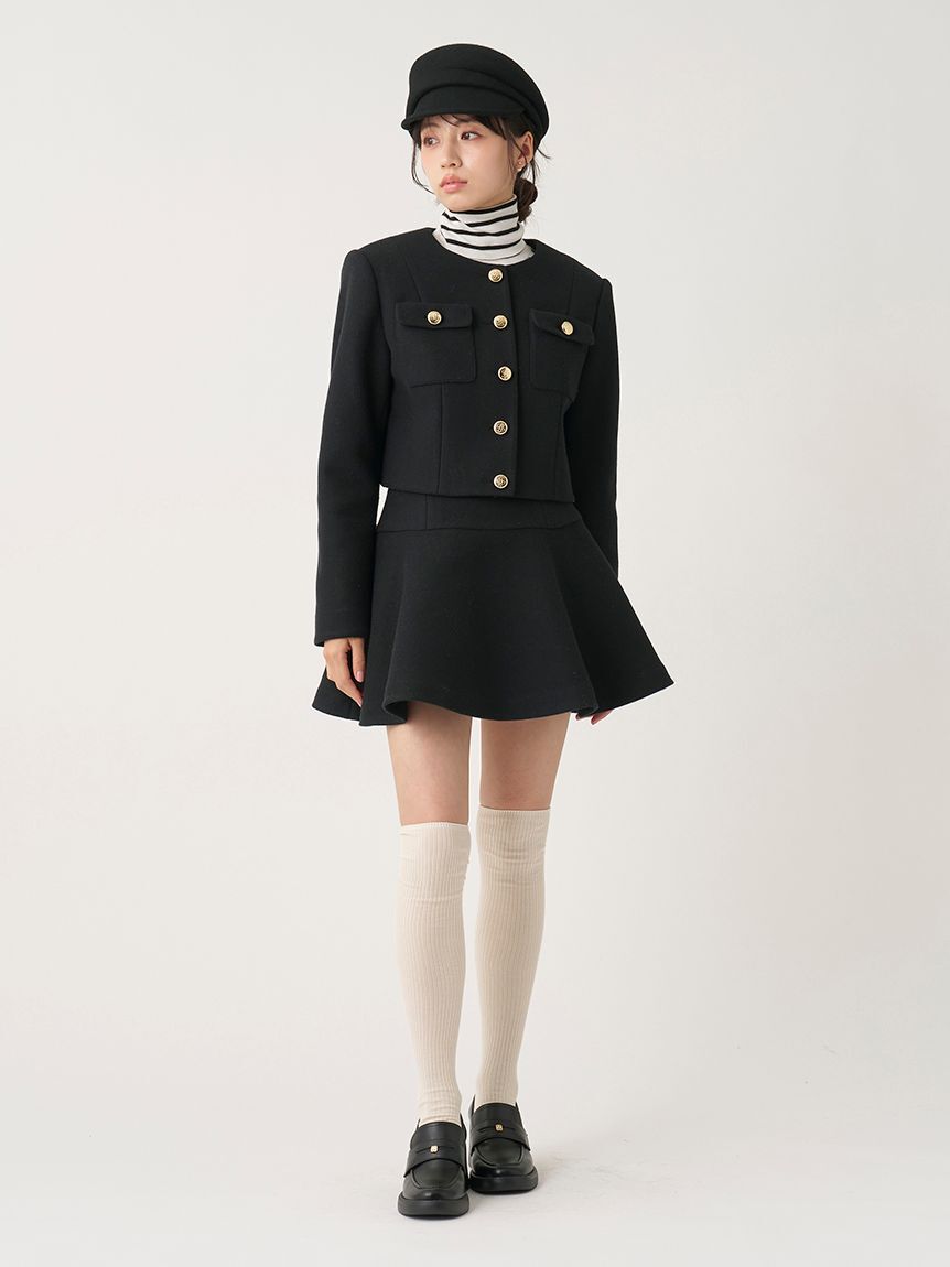 SNIDEL「【セットアップ対応】ロー切替フレアスカショーパン」|その他|