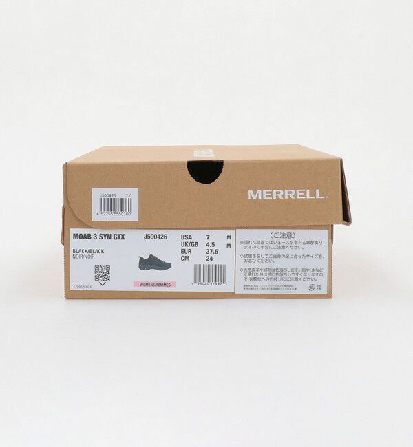 UNITED ARROWS green label relaxing「【WEB限定】＜MERRILL＞モアブ 3 シンセティック ゴアテックス スニーカー」|スニーカー|