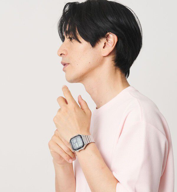 BEAUTY&YOUTH UNITED ARROWS「＜TIMEX＞メイン ストリート デジタル 腕時計」|腕時計|SILVER