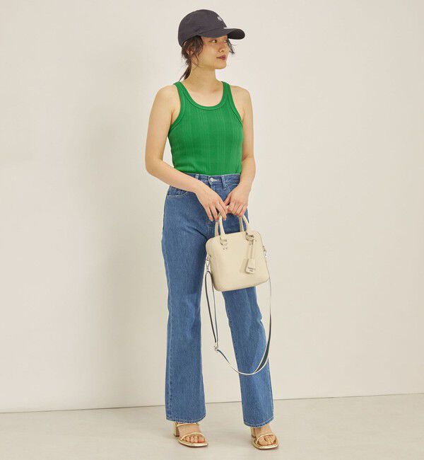 SHIPS for women「ランダム テレコ アメリカンスリーブ タンクトップ」|タンクトップ|