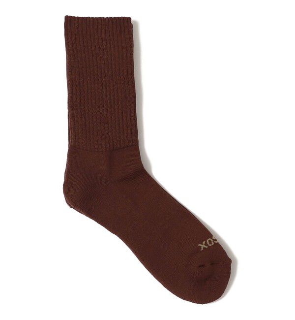SHIPS any「VIBSOX: 〈消臭・抗菌・防臭〉RIB SOCKS リブ ソックス 靴下」|ソックス|ブラウン