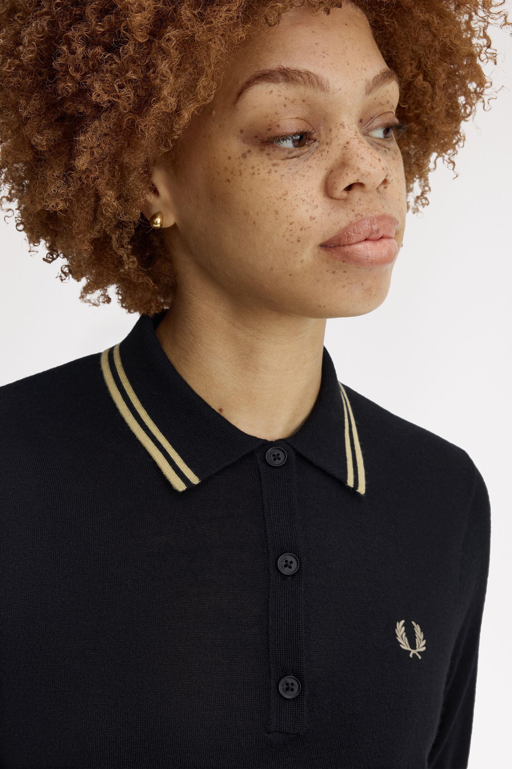 FRED PERRY 「Tipped Knitted Shirt／ティップラインニットポロシャツ」|ポロシャツ|