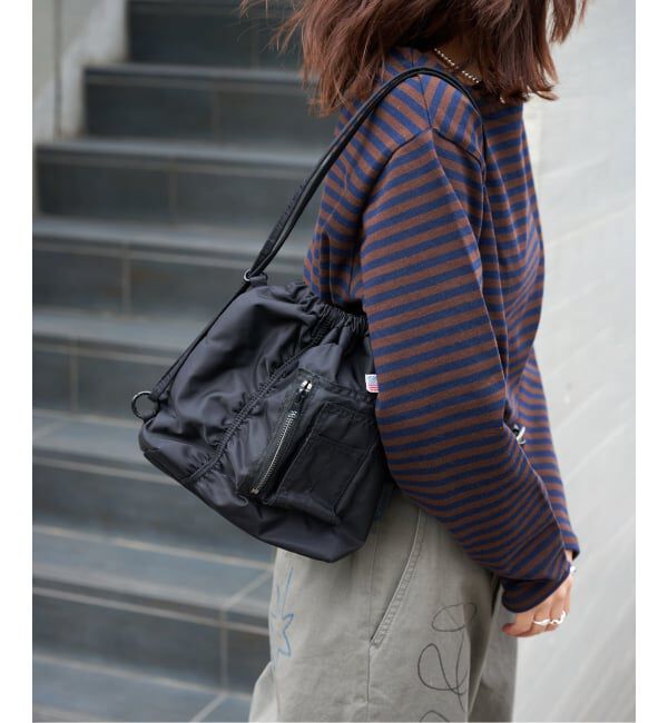 OUTDOOR PRODUCTS Usual Things「追加2 MA-1 DrawstringBAG」|ショルダー・メッセンジャー|