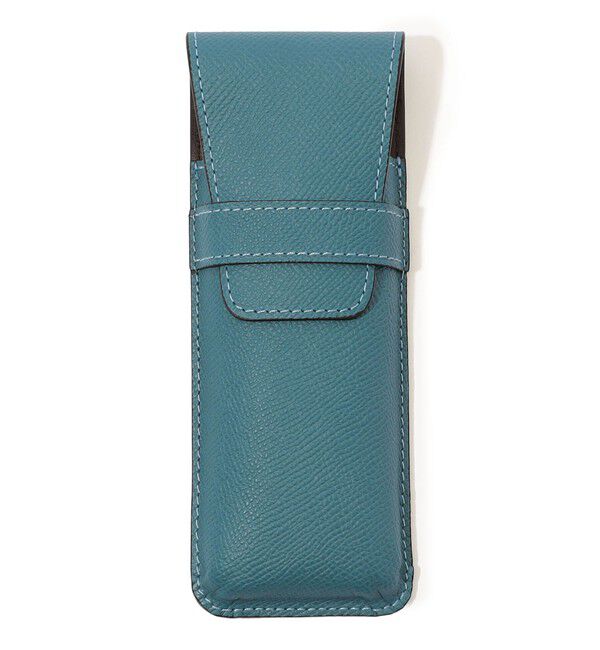 TOMORROWLAND GOODS「【別注】BROOKLYN MUSEUM シュリンクレザー ペンケース」|その他|63 ライトブルー