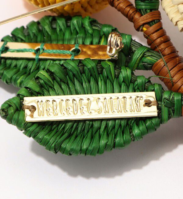 TOMORROWLAND GOODS「MERCEDES SALAZAR Leafy Perch ブローチピン」|ブローチ・コサージュ|