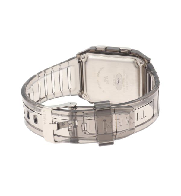 HIROB「TIMEX Q LCA x-tw2w45000 Black トランスパレント」|腕時計|