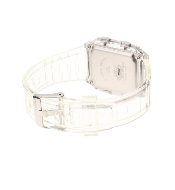 HIROB「TIMEX Q LCA x-tw2w45200 Clear トランスパレント」|腕時計|