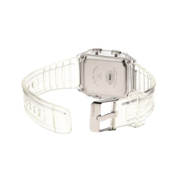 HIROB「TIMEX Q LCA x-tw2w45200 Clear トランスパレント」|腕時計|